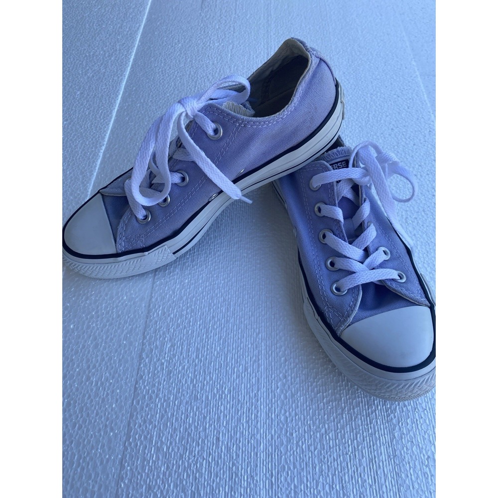 Converse All Star Lavender Glow Canvas Sneaker Size Men's 4 Women 6 - Picture 4 of 9